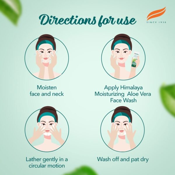 Himalaya Aloe Vera Face Wash- 100 ml